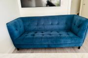 Misha 3 Seater Sofa- Blue from Harvey Norman