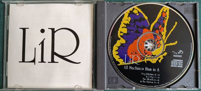 Lir - All Machines Hum In A CD EP (1993) RARE Ltd Edition Irish Indie Rock EX+