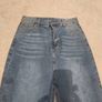Denim maxi skirt Size M new without tags,very flattering on Image 2