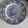 Blue display plates, Historical Ports of England Image 3