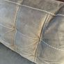 Grey corner sofa couch furniture set Image 7