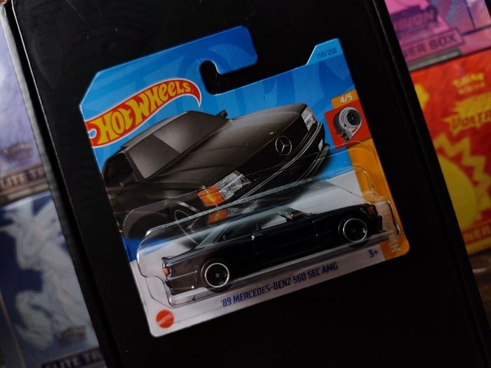 '89 Mercedes Benz 560 SEC AMG Black ! HW Turbo Series ! Brand New ! Hot Wheels !
