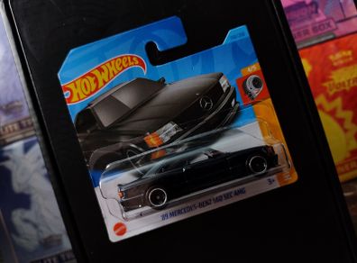 '89 Mercedes Benz 560 SEC AMG Black ! HW Turbo Series ! Brand New ! Hot Wheels !