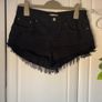 shorts  Bershka size 10 black frayed end style Image 7