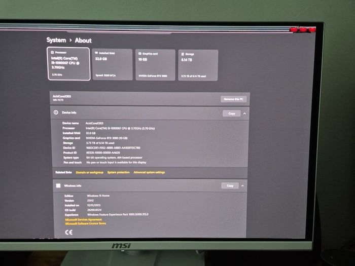 Gaming PC RTX 3080 Cyberpower