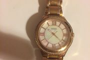 Orginal ladies gold guess watch post available