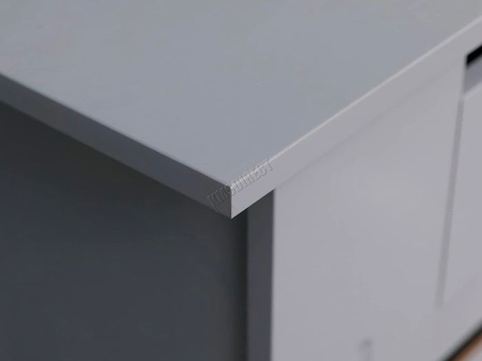 Grey Painted Radiator Cover Wall Cabinet Wood MDF Traditional Modern Large AVAILABLE IN WHITE OR GREY (FREE POSTAGE)