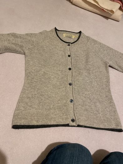 Irelands Eye wool and cashmere cardigan