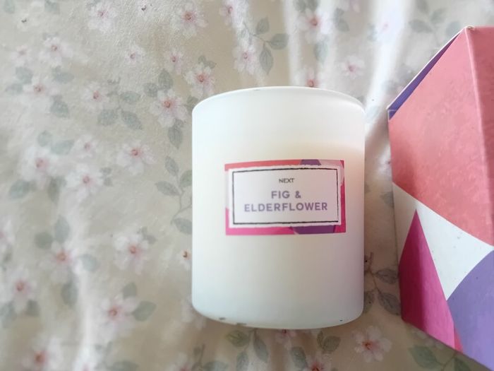 next fig and elderflower candle