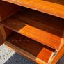 Retro Vintage mid -century Meredew oak bedside cabinets c1960s Image 7
