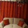 Curtains and 6 matching covers. Image 6