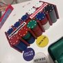Texas Hold'em Poker Set with mat and chips Image 2