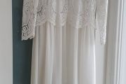 WAREHOUSE boho cotton &amp; silk midi Sz 12