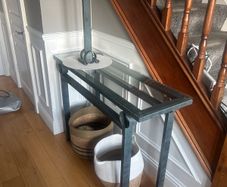 Hall table and matching lamp