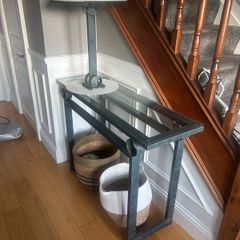 Hall table and matching lamp