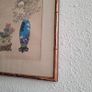 19th century framed Chinese art study on silk Image 2