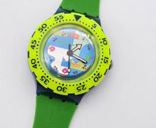 VIntage Swiss Watch Swatch Scuba 1990s
