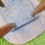 Antique Carved Oak Spinning Chair Image 7