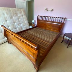 Solid wood King Bedframe