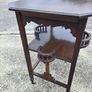 Edwardian mahogany side table Image 4