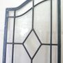 Antique Stunning  Leaded Stained Glass Window Art 39" x 9,5" Image 3