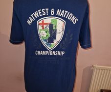 Natwest 6 Nations Rugby T-Shirt - Medium size