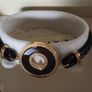 Bracelet zirconia gold plated ELIXA Image 3