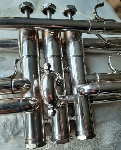 Vintage Schilke E1 trumpet in Key of E Flat and D