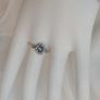 Diamond and Topaz Gold Ring Image 3