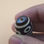 Vintage Himalayan Tibetan 6 Eyes Agate Dzi Bead Amulet Image 6