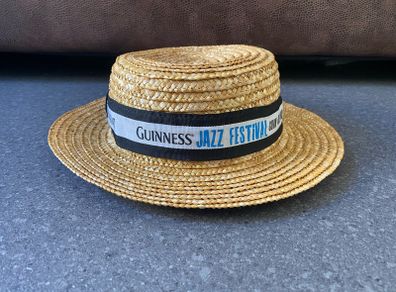 Iconic Guinness Cork Jazz Festival Straw Hat RARE Official Merchandise