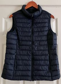Size 12 Navy Gilet by Dunne's