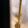 Antique Oil Lamp with Irish Hare Image 2
