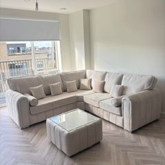 Royale Milano Fullback Cushions Sofa + Coffee Table