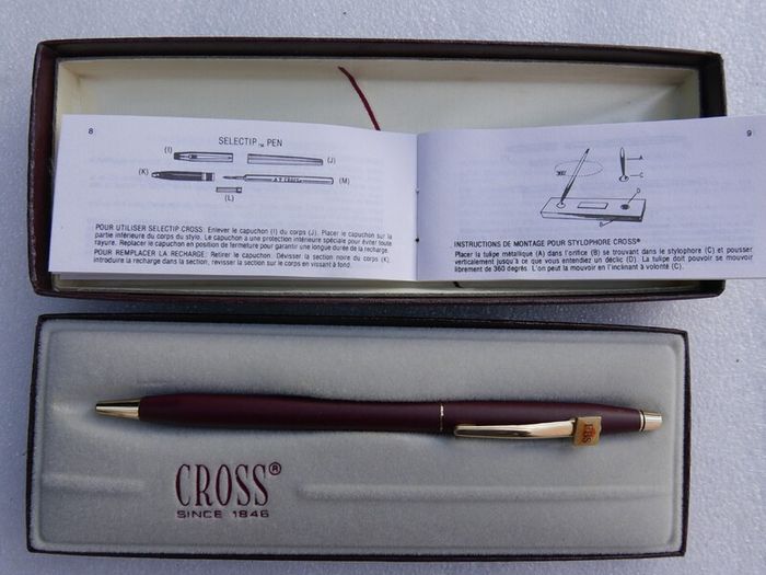 Cross Century Matte Burgundy & Gold Pen