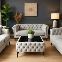 Velvet coffee table