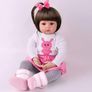 Reborn Doll 24 Inches/60 cm Realistic Soft Silicone Vinyl Lifelike Cute Newborn Reborn Baby Dolls Boy Girl Toys (FREE POSTAGE) Image 2