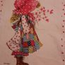 New large quilted fabric hobbie holly Image 3
