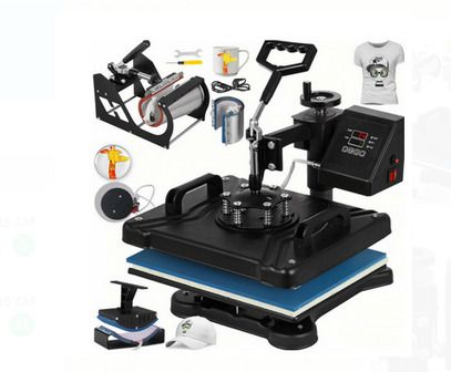 Affordable Digital Swing Away 8 in 1 Heat Transfer Press T-Shirt Sublimation Machine