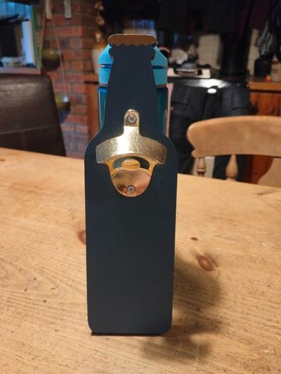 Wooden Navy Bottle opener, new never used.