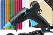 Hot Glue Gun Mini Glue Gun - Fireproof Hot Glue Gun for Crafting with 30pcs Glue Sticks Fabric Glue Gun Fireproof for DIY Handicrafts and Repair (FREE POSTAGE)