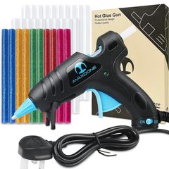 Hot Glue Gun Mini Glue Gun - Fireproof Hot Glue Gun for Crafting with 30pcs Glue Sticks Fabric Glue Gun Fireproof for DIY Handicrafts and Repair (FREE POSTAGE)