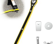 Auto Labor-Saving Jack Ratchet Wrench with Long Handle, Universal Car Jack Ratchet Wrench, Car Repair Tool with Universal Adapter for Travel/Truck/SUV