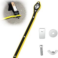 Auto Labor-Saving Jack Ratchet Wrench with Long Handle, Universal Car Jack Ratchet Wrench, Car Repair Tool with Universal Adapter for Travel/Truck/SUV
