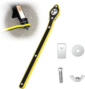 Auto Labor-Saving Jack Ratchet Wrench with Long Handle, Universal Car Jack Ratchet Wrench, Car Repair Tool with Universal Adapter for Travel/Truck/SUV