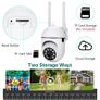 PTZ Wifi IP Camera Outdoor Wireless Security Surveillance Camera AI Human Tracking Audio Night Vision CCTV Wifi Camera Cam Image 2