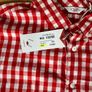 New Mens Lee Cooper Red White Shirt Short Sleeve - 2XL Image 4