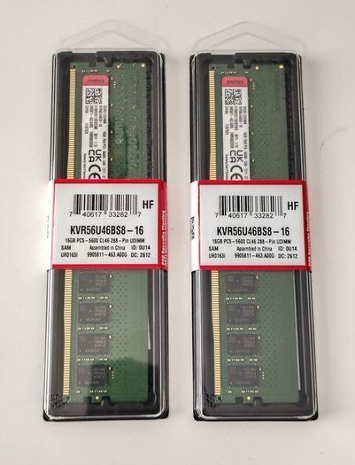 32GB Kingston DDR5 (2x16gb) 5600mt/s