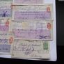 A Collection of 16 Vintage Cheques from Irish Banks (1892-1962) Image 5