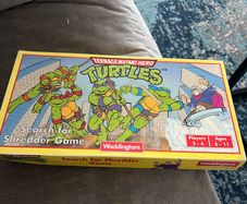 TMNT Search for Shredder Board Game